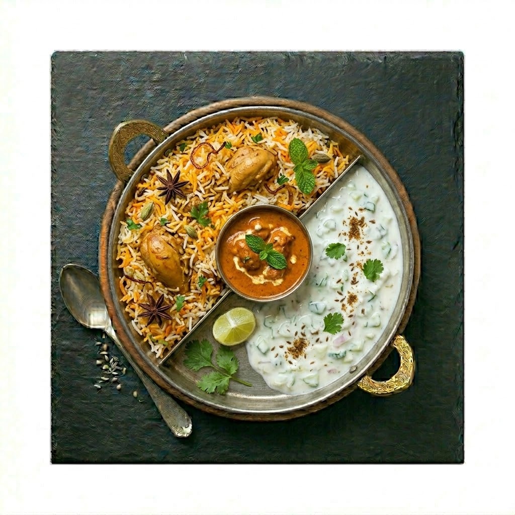 biryani chicken combo